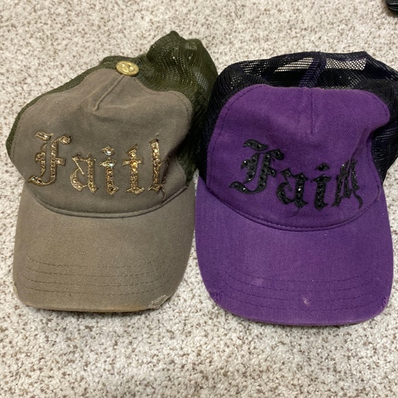 Faith Connexion Accessories - Faith Connexion hat purple